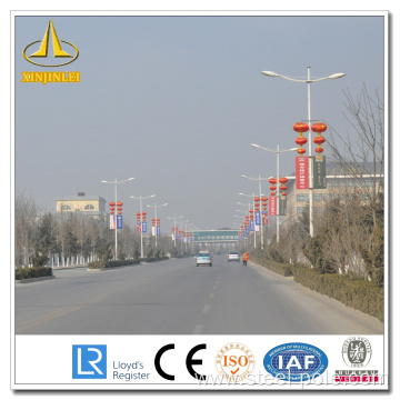 8m Galvanized Telescopic Flag Pole